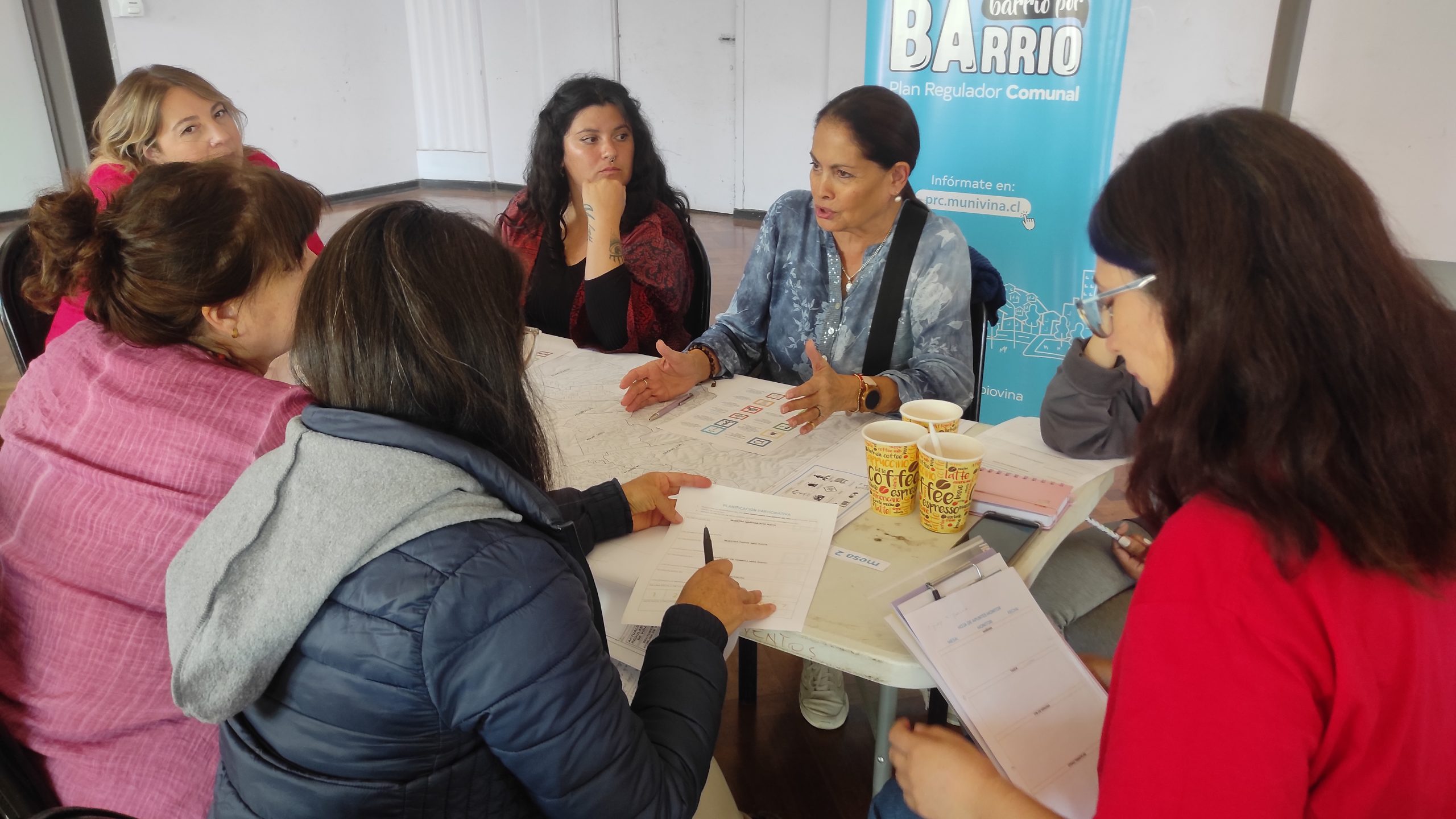 Mujeres de Viña del Mar se reunieron para seguir construyendo el Plan Regulador Comunal
